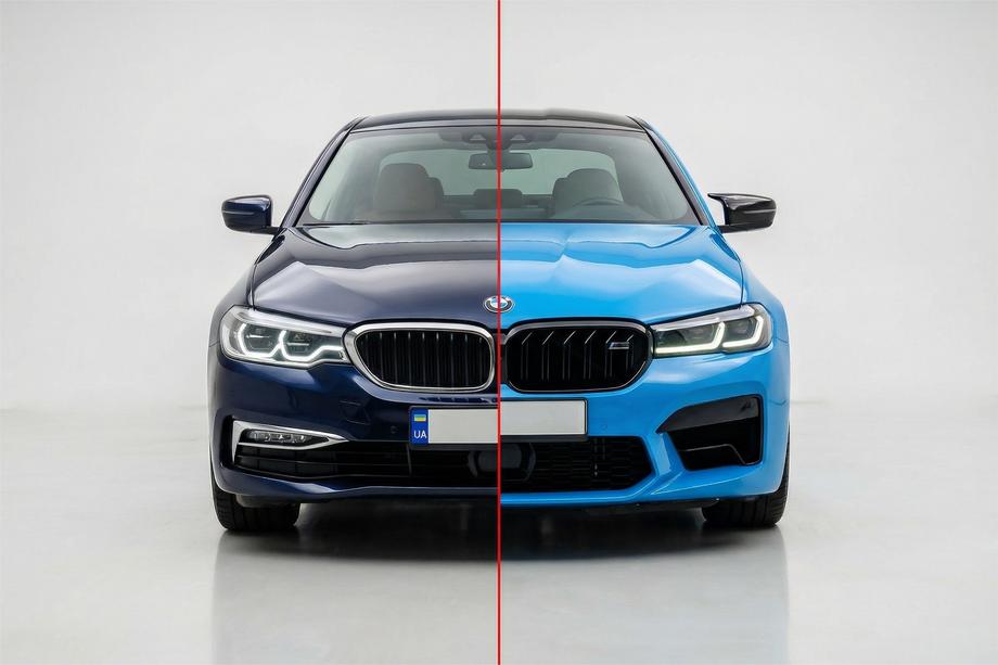 BMW 5-serien G30/G31 2017–2023 Facelift ombyggnadskit (till M5 F90 2021) Foto 1