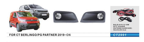 Peugeot Partner/Rifter 2019– Dimljussats foto 1