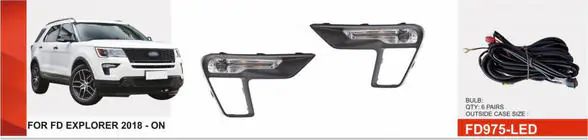 Ford Explorer 2019– Dimljussats foto 1