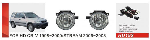 Honda CRV 1996–2001 Dimljus (halogen) foto 1