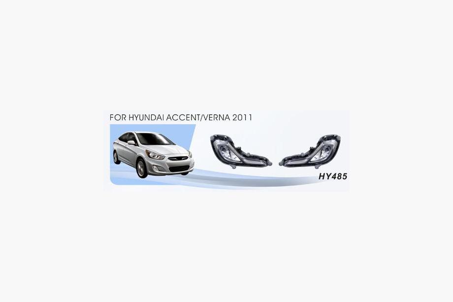 Hyundai Accent 2011–2017 Dimljus (halogen) Image