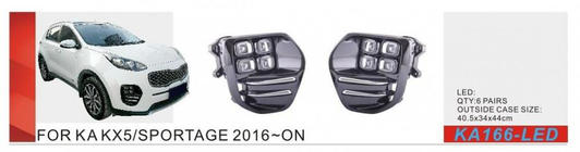 Kia Sportage 2015–2021 Dimljus 2015-2018 (halogen) foto 1