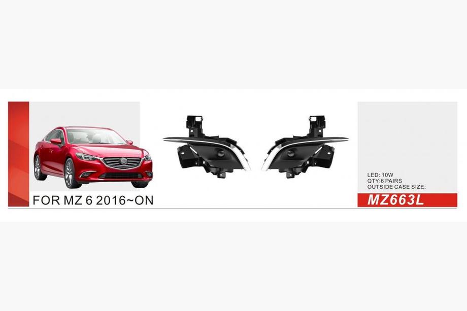 Mazda 6 2012–2024 Dimljus 2016-2018 (2 st, LED) Image