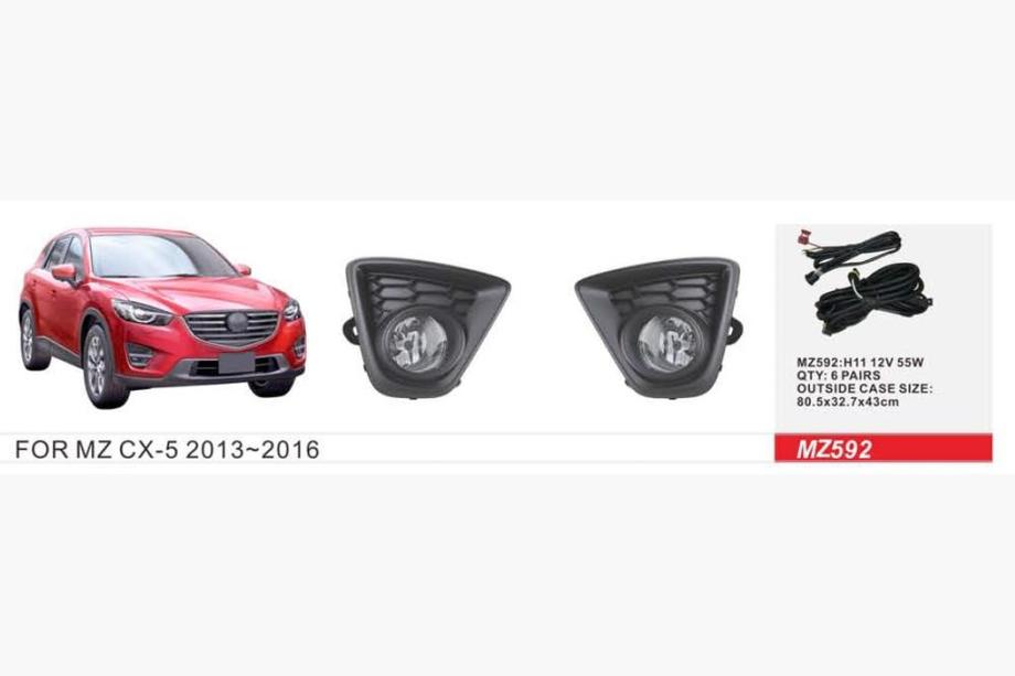 Mazda CX-5 2012–2017 Dimljus (2 st, halogen) Image