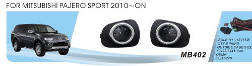 Mitsubishi L200 2006–2015 Dimljus 2011-2015 (2 st, halogen) foto 1