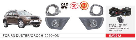 Renault Duster 2008–2017 Dimljus 2015-2018 (2 st, halogen) foto 1