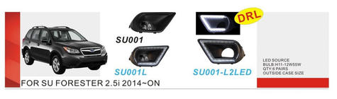 Subaru Forester 2013–2018 Dimljus (2 st, halogen) foto 1