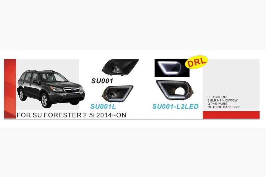 Subaru Forester 2013–2018 Dimljus (2 st, halogen) Image