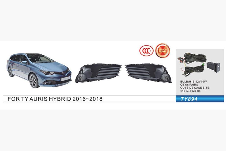 Toyota Auris 2012–2018 Dimljus Hibryd 2015-2018 (set om 2, halogen) Image