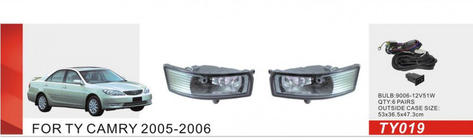 Toyota Camry 2001–2006 Dimljus (2 st, halogen) foto 1