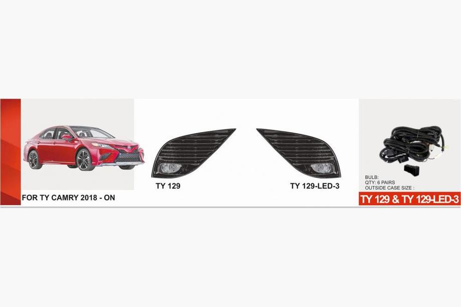 Toyota Camry 2017–2023 Dimljus US-typ (2 st, LED) Image