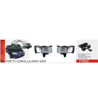 Dimljus 2004-2007 (set 2 st, halogen) Toyota Corolla 2002–2007