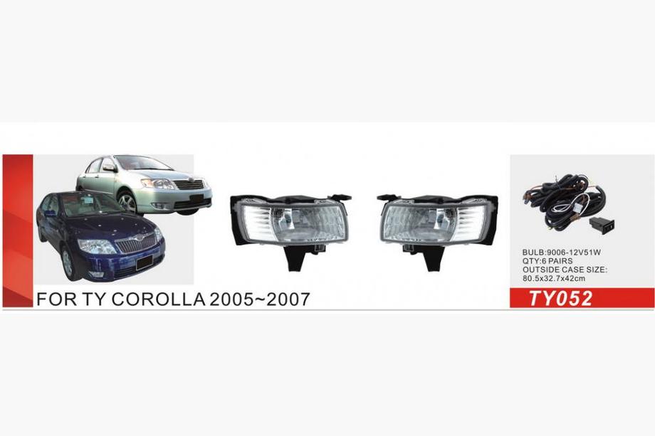 Toyota Corolla 2002–2007 Dimljus 2004-2007 (set 2 st, halogen) Image
