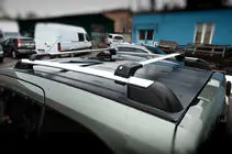Citroen Berlingo 2008–2018 Låsbara takräckesbågar för takrails Skybar V1 (2 st) foto 2