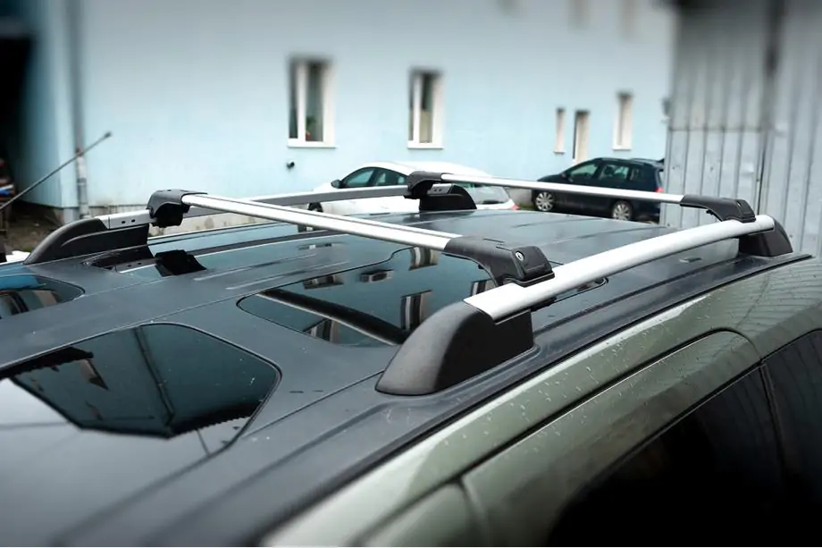 Peugeot Partner Tepee 2008–2018 Låsbara takräckesbågar för takrails Skybar V1 (2 st) Image