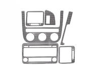 Volkswagen Golf 5 2003–2009 Instrumentpaneldekorer (Kolfiber, litet kit) foto 1