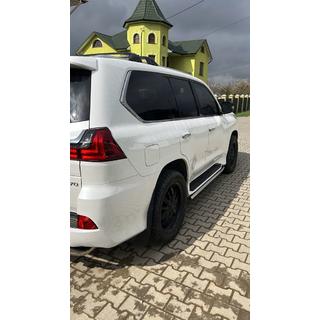 Sidosteg 2015-2022 (rostfritt stål) Lexus LX570/450d 2008–2022 foto 3