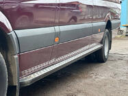 Volkswagen Crafter 2006–2016 Sidosteg DOT-Line (2 st, aluminium) foto 6