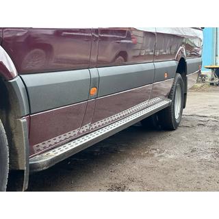 Sidosteg DOT-Line (2 st, aluminium) Volkswagen Crafter 2006–2016 foto 4