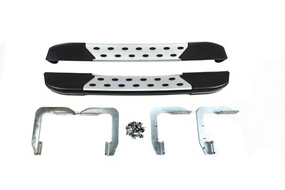 Volkswagen Crafter 2006–2016 DOT-Line sidosteg bakom hjulet (2 st, aluminium) Image
