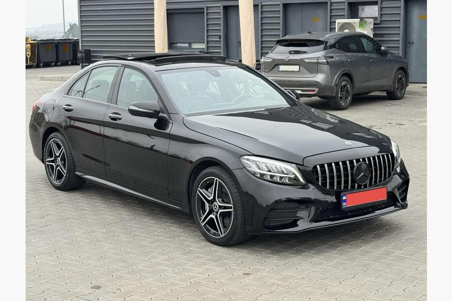 Mercedes C-class W205 2014–2021 Främre stötfångare komplett (AMG Line 2018-2021) Foto 4