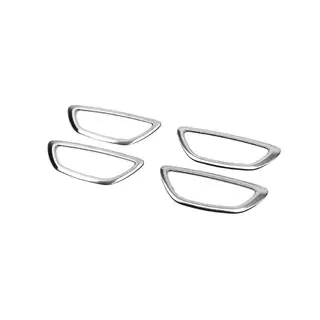 Ramar runt invändiga dörrhandtag (4 st, rostfritt stål) foto 3