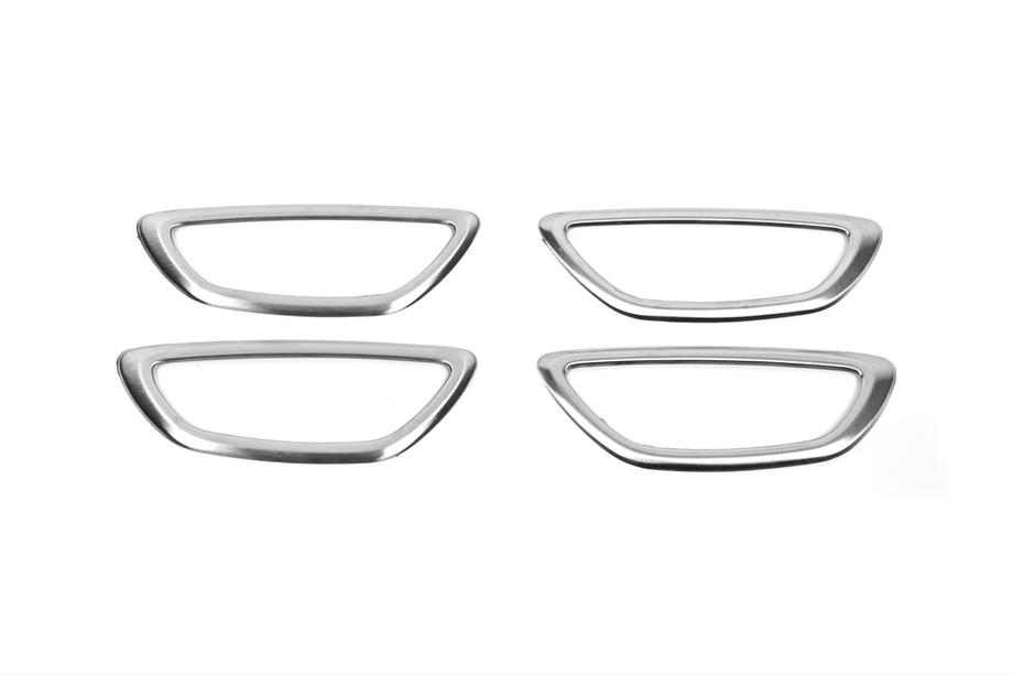 Renault Megane IV 2016–2025 Ramar runt invändiga dörrhandtag (4 st, rostfritt stål) Foto 2