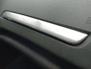 Renault Megane IV 2016–2025 Dekorlist för instrumentpanelen i kupén (1 st, rostfritt stål) foto 1