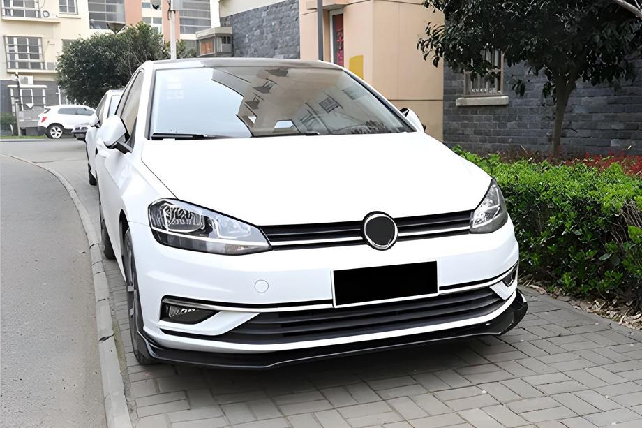 Volkswagen Golf 7/E-Golf 2012–2020 Frontspoilerlip (för originalstötfångare, 2017-2020, ABS-plast) Foto 2