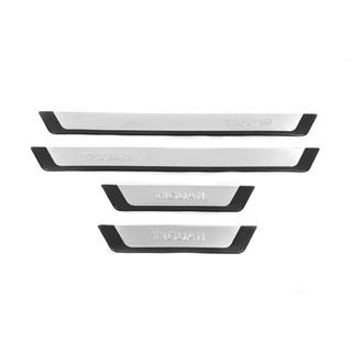 Omsa Flexill instegslister i rostfritt stål (4 st) Volkswagen Tiguan 2007–2016 foto 1
