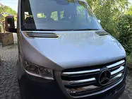 Mercedes Sprinter W907/W910 2018– OmsaLine kromlist för luftintag (2 st., rostfritt stål) foto 4