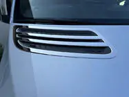 Mercedes Sprinter W907/W910 2018– OmsaLine kromlist för luftintag (2 st., rostfritt stål) foto 1
