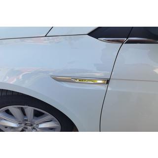 Blinkerskåpor 2021+ (2 st, rostfritt stål) Renault Megane IV 2016–2025 foto 1