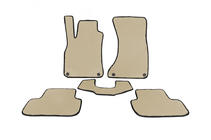Audi A4 B8 2007–2015 EVA bilmattor (beige) foto 1