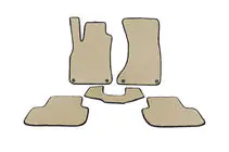 Audi A5 2007–2015 EVA bilmattor (beige) foto 1