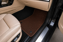 BMW 7-serien F01/F02 2008–2015 EVA bilmattor (för F02, brun) foto 2