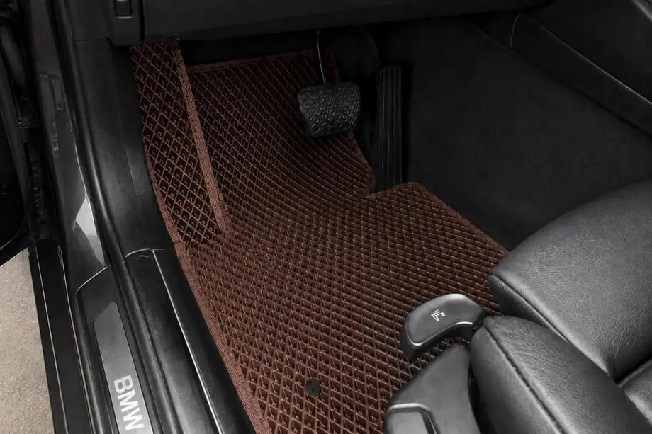 BMW 3-serie E46 1998–2006 EVA bilmattor (bruna) Image