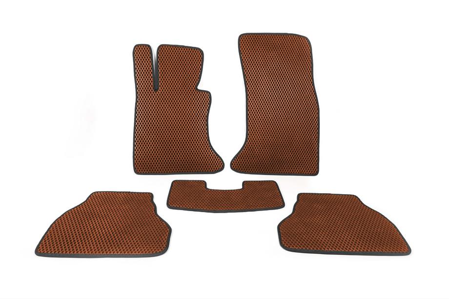 BMW 5-serien E60/E61 2003–2010 EVA bilmattor (bruna) Image