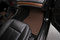 BMW 5-serie E39 1996–2003 EVA bilmattor (bruna) foto 2