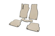 Audi A6 C6 2004–2011 EVA-bilmattor (beige, sedan) foto 1