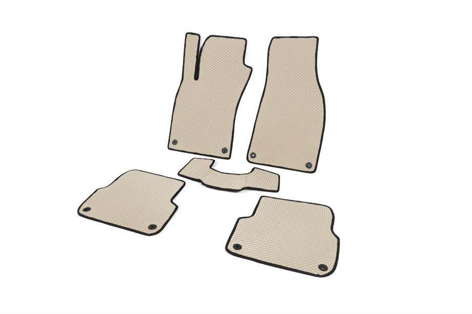 Audi A6 C6 2004–2011 EVA-bilmattor (beige, sedan) Image