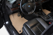 BMW 5-serie E39 1996–2003 EVA bilmattor (beige) foto 1