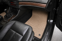 BMW 5-serie E39 1996–2003 EVA bilmattor (beige) foto 2