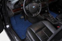 BMW 5-serie E39 1996–2003 EVA bilmattor (blå) foto 1