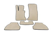 BMW 5-serien E60/E61 2003–2010 EVA bilmattor (beige) foto 1