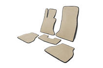 BMW 5-serien E60/E61 2003–2010 EVA bilmattor (beige) foto 2