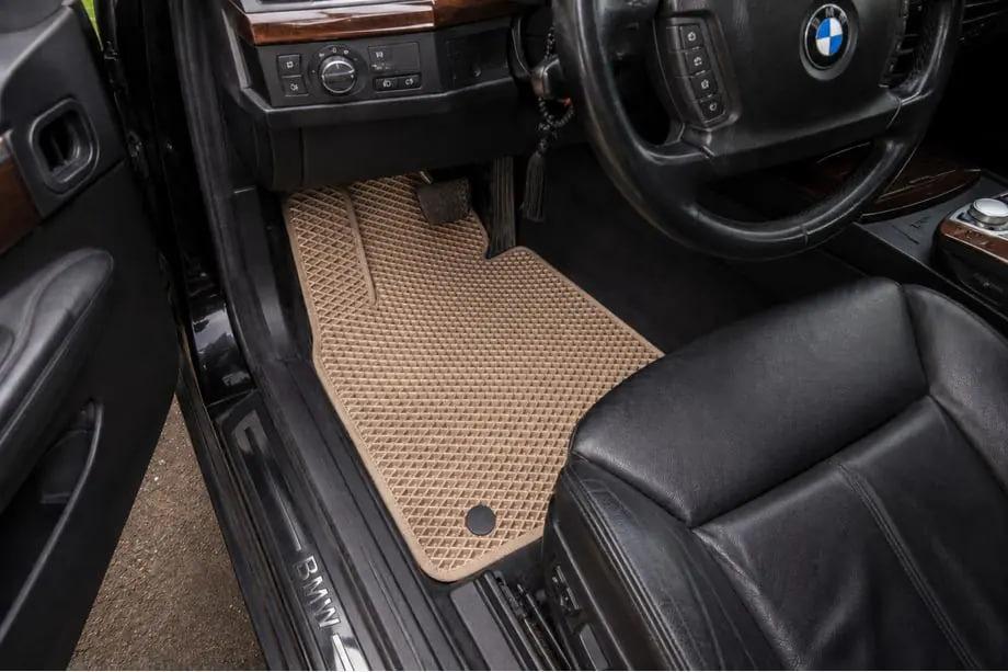BMW 7-serien E65/66 2001–2008 Bilmattor E65 (EVA, beige) Image