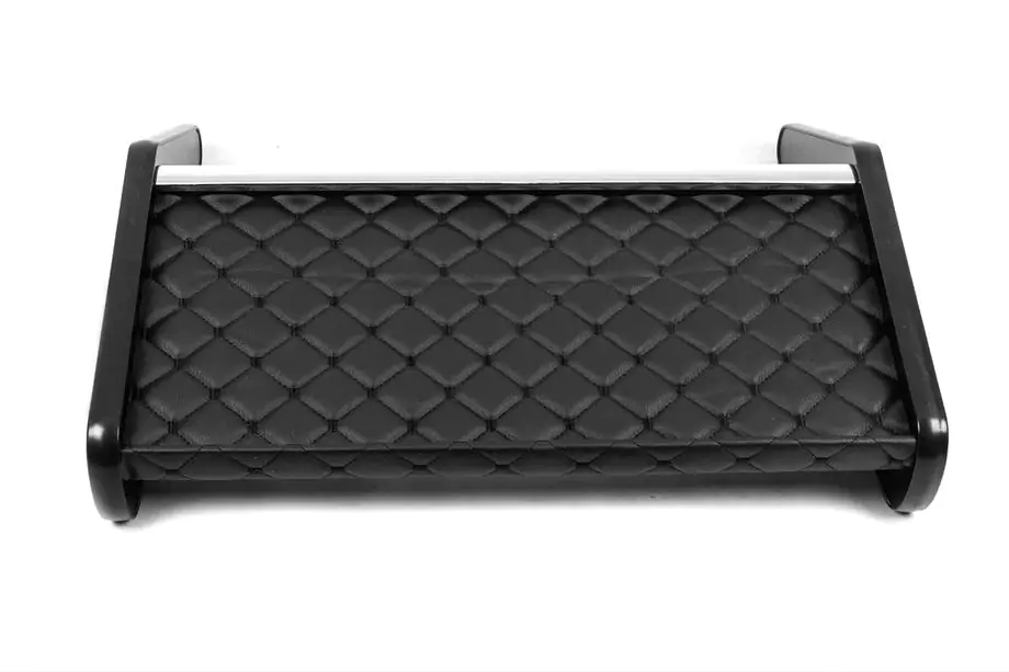 Volkswagen Crafter 2006–2016 Instrumentbrädshylla (svart med svart söm) Foto 4