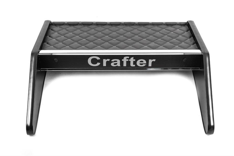 Volkswagen Crafter 2006–2016 Instrumentbrädshylla (grå med grå söm) Foto 3