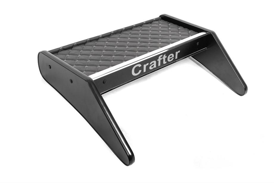 Volkswagen Crafter 2006–2016 Instrumentbrädshylla (grå med grå söm) Foto 2